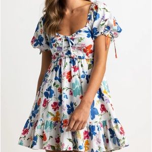 Cake For Dinner Caraway Dress Summer Bloom, XS